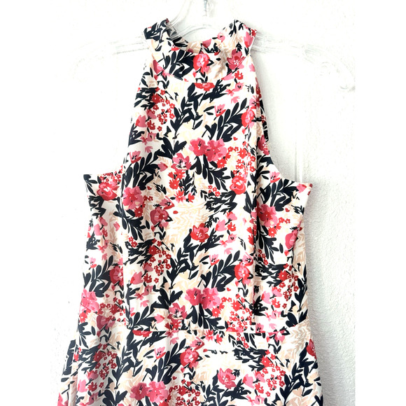 Amour Vert Dress Halter Multi Colors Coquette, Feminine Floral Resort Small - Picture 5 of 13